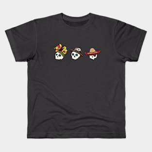 Floating Skull Heads Kids T-Shirt